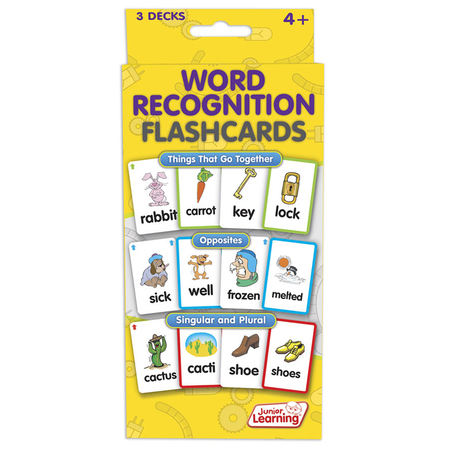 Junior Learning Word Recognition Flashcards JL201